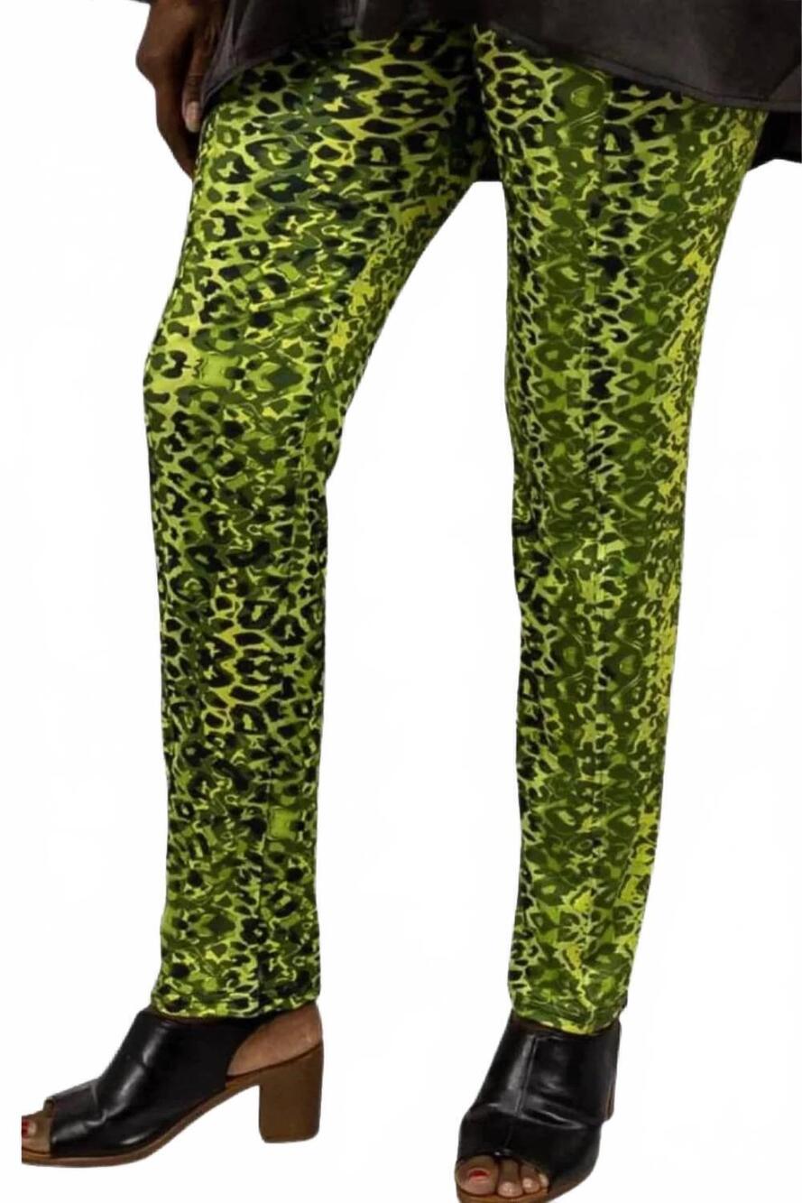 NEW CALYPSO ombre print pants in leopard
